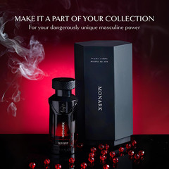 EMBAROUGE MONARK Men’s Fragrance | Perfume for Men | Apple Top note | 100 ml pac