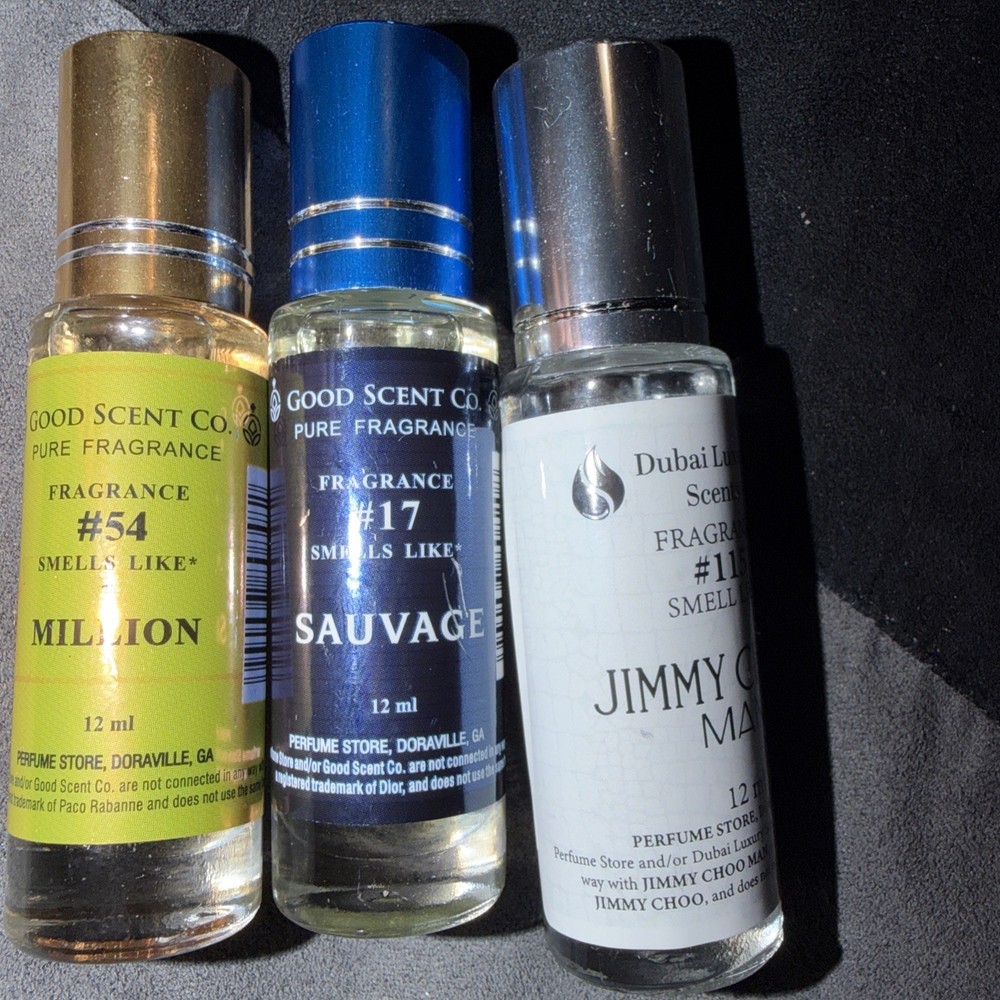 3 Mix Body Oil Fragrance
