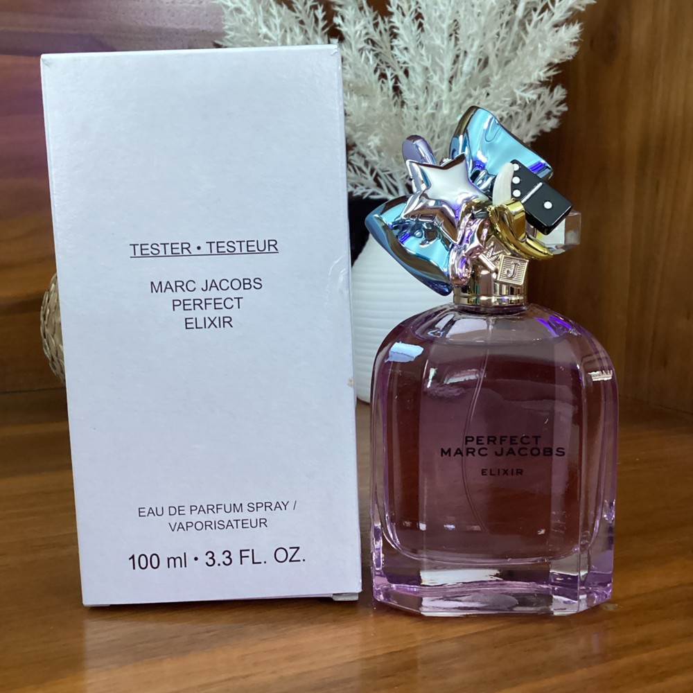 NEW MARC JACOBS PERFECT ELIXIR EAU DE PARFUM 3.3OZ ~TESTER BOX🔥