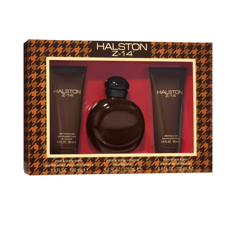 Halston Z-14 by Halston Fragrance for Men 3 Piece Gift Set
