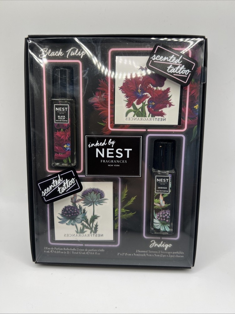 NEST New York Inked by NEST Eau de Parfum & Scent Tattoo Set, Gift Set