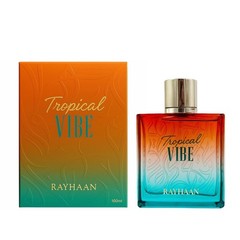 Rayhaan Tropical Vibe Eau de Parfum 3.4 oz/100ml Unisex Summer Fresh Perfume