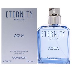 Eternity Aqua by Calvin Klein for Men – 6.7 oz EDT Spray