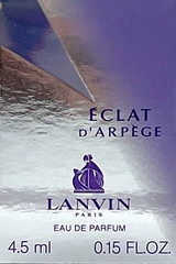 LANVIN ECLAT D’APREGE EDP MINI SPLASH FOR WOMEN 0.15 Oz / 4.5 ml TRAVEL SIZE!!!