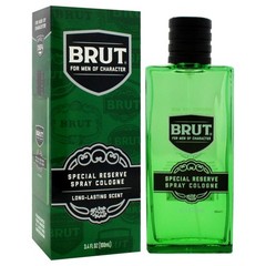 Brut Special Reserve for Men – 3.4 oz EDC Spray Fl Oz (Pack of 1), Green