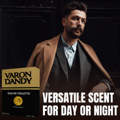 Varon Dandy Eau de Toilette 100ml, Classic Men’s Fragrance (2-Pack)