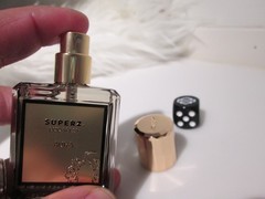 Exclusive Superz mini spray bottle AURA 10ml/.33 fl oz. extrait de parfum