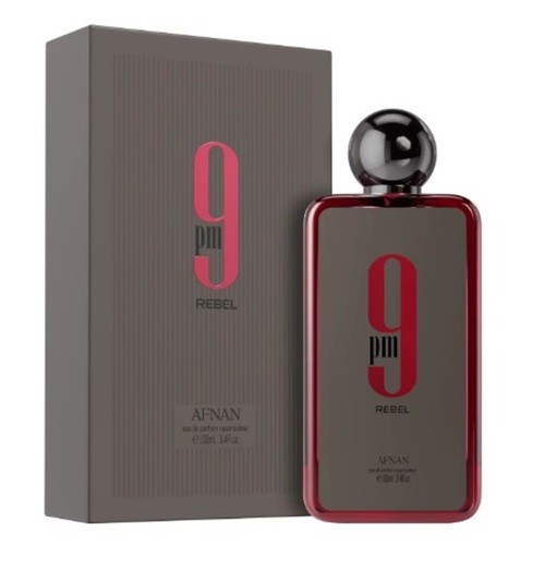 Afnan 9 PM Rebel Unisex Eau De Parfum 3.4 Fl. Oz. – Fragrance for Men And Wome