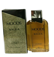 MOODS UOMO by KRIZIA Eau De Toilette Splash 3.4 Fl oz/100 ml For Men NEW