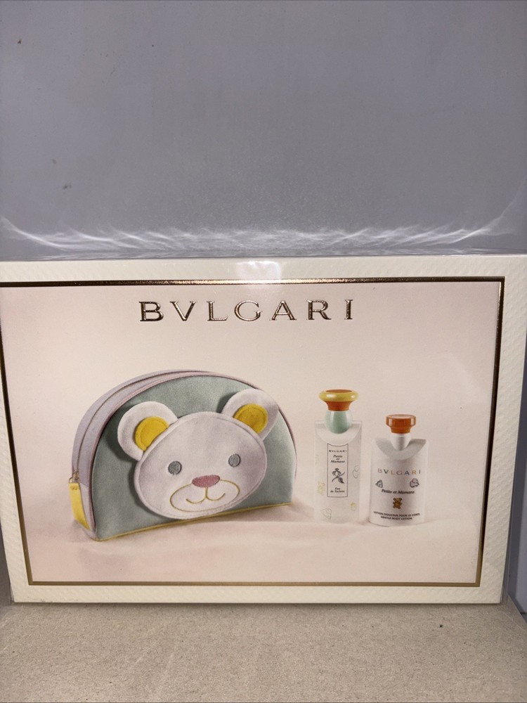 Bvlgari Petits Et Mamans 3.4 Edt /2.5 Lotion/ Pouch Set