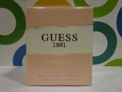 COTY ~ GUESS 1981 EAU DE TOILETTE SPRAY ~ 3.4 OZ