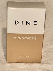 DIME 7 Summers Eau De Toilette For Women 1.7 oz / 50 mL New In Box