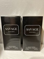 Two Savage for Men- 3.4 Oz Men’s Eau De Parfum. Men’s Casual Cologne