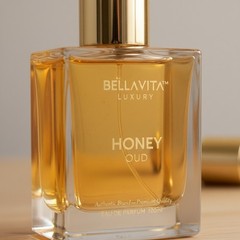 Bellavita Luxury Honey Oud Eau de Parfum 3.4 fl oz 100ml Unisex Long Lasting