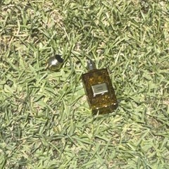 Avon Citrine Amber Perfume Sample Size 0.2 fl oz Fluid, Amber Citrus Scent