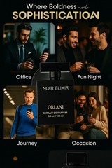 ORLANI Noir Elixir 3.4 Oz Extrait De Perfume (EDP) for Fl (Pack of 1)