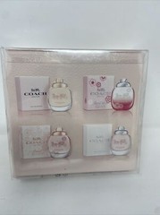 4 Miniatures Coffret: Coach ED Floral Blush ED Floral ED Coach EDT 4.5mL. each.