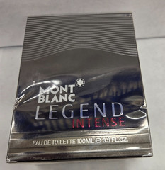 Mont Blanc LEGEND INTENSE 100 ml / 3.3 oz Eau de Toilette Spray Sealed NIB