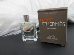 HERMES Terre d’Hermes Eau Givree EDP Splash Deluxe Sample Mini 5 ml NIB Sexy!