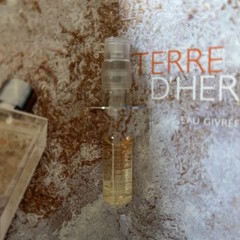 Terre d Hermes Eau Givree Parfum EDP Spray Vial 2mL Citrus Woody Fresh New