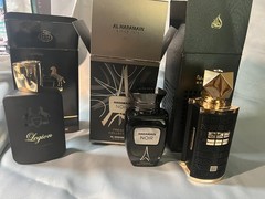 Lattafa Mashrabya Art of Arabia III Baroque Satin Oud Cologne Set of 5