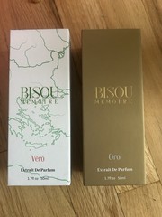 Bisou Memoire Vero & Oro Extrait De Parfum Spray 1.7 fl oz & travel sizes