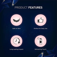 Envy Magnetic Deodorant Long Lasting Fragrance 120ml q017