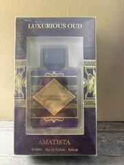 Luxurious Oud Amatista Eau de Parfum Oud Spray, Regular Size 3.4 fl oz