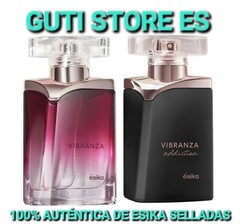VIBRANZA (SWEET) VIBRANZA ADICTION (FLORAL) BY ESIKA PERFUMES SELLADOS.