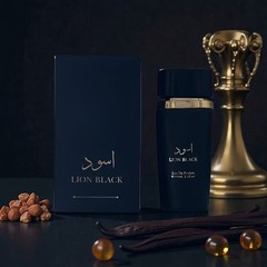 Lion Black Eau De Parfum 3.4oz – Masculine, Smoky Woods, Spices & Citrus NEW