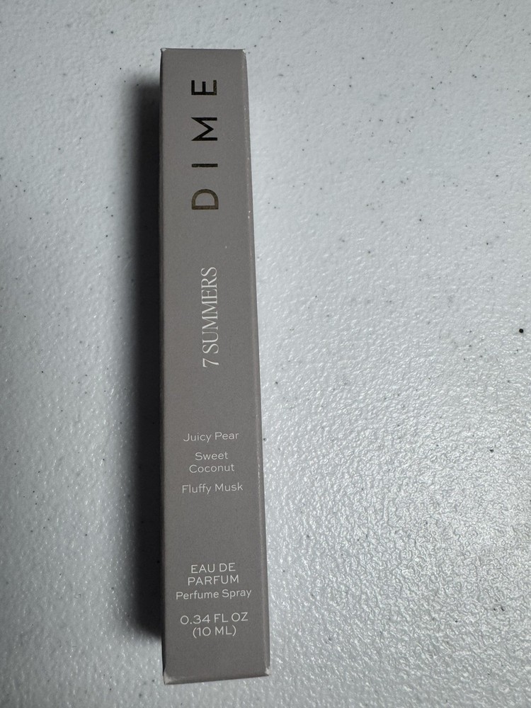 Authentic! DIME 7 SUMMERS Eau de Toilette 0.34 OZ / 10 ml