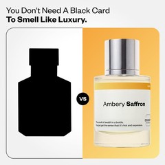 Dossier – Ambery Saffron – Eau de Parfum – Inspired by 1.7 Fl Oz (Pack of 1)