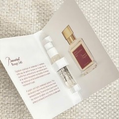 Maison Francis Kurkdjian Baccarat Rouge 540 Eau De Parfum Sample Spray Vial 2ml