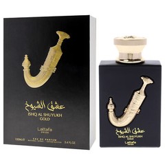 3 Pack Pride Ishq Al Shuyukh Gold by Lattafa for Men – 3.4 oz EDP Spray