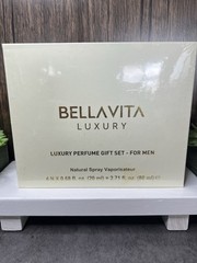 Bella Vita Men’s Luxury EDP Gift Set 4×0.68 fl oz CEO/Oud/Klub/GOAT Exp 28