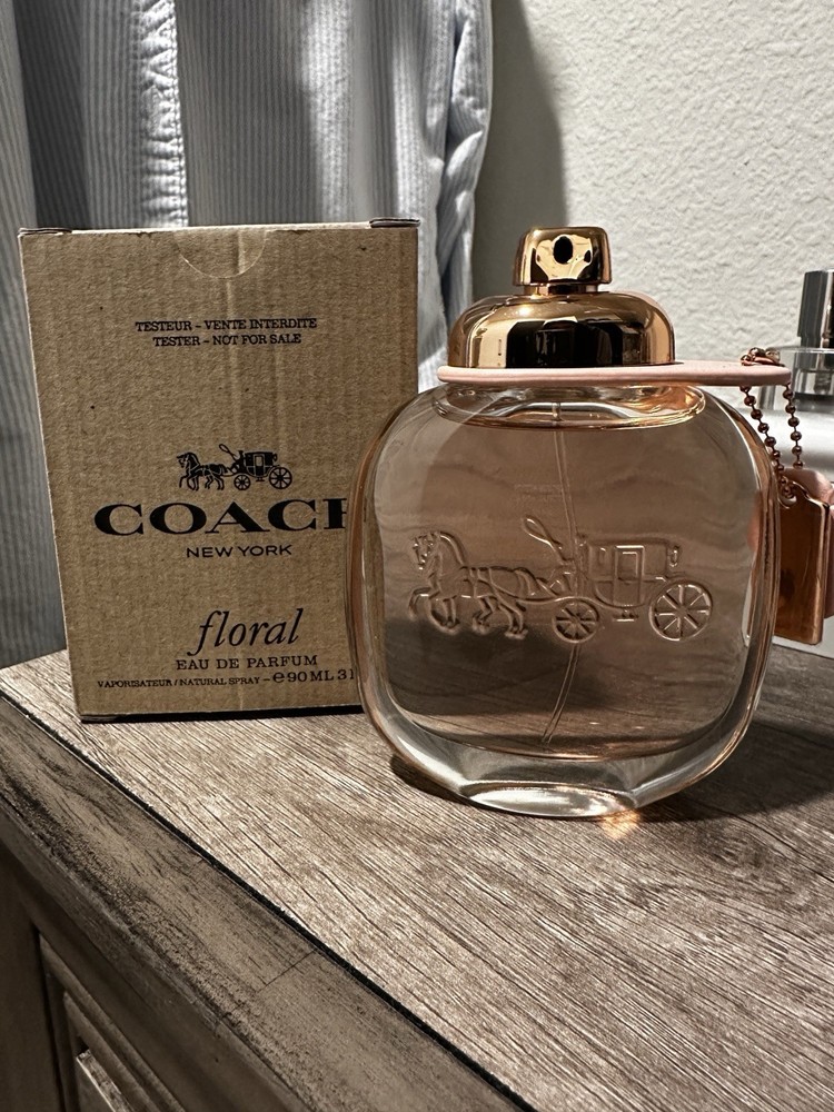 Coach Floral Eau de Parfum Spray Perfume 3 fl oz Tester Size Type CC004LP80