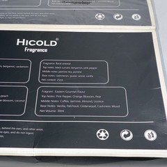2 New Hicold Fragrance Set With 4 Scents Days Of The Week, 3-25 mL 1-30 mL