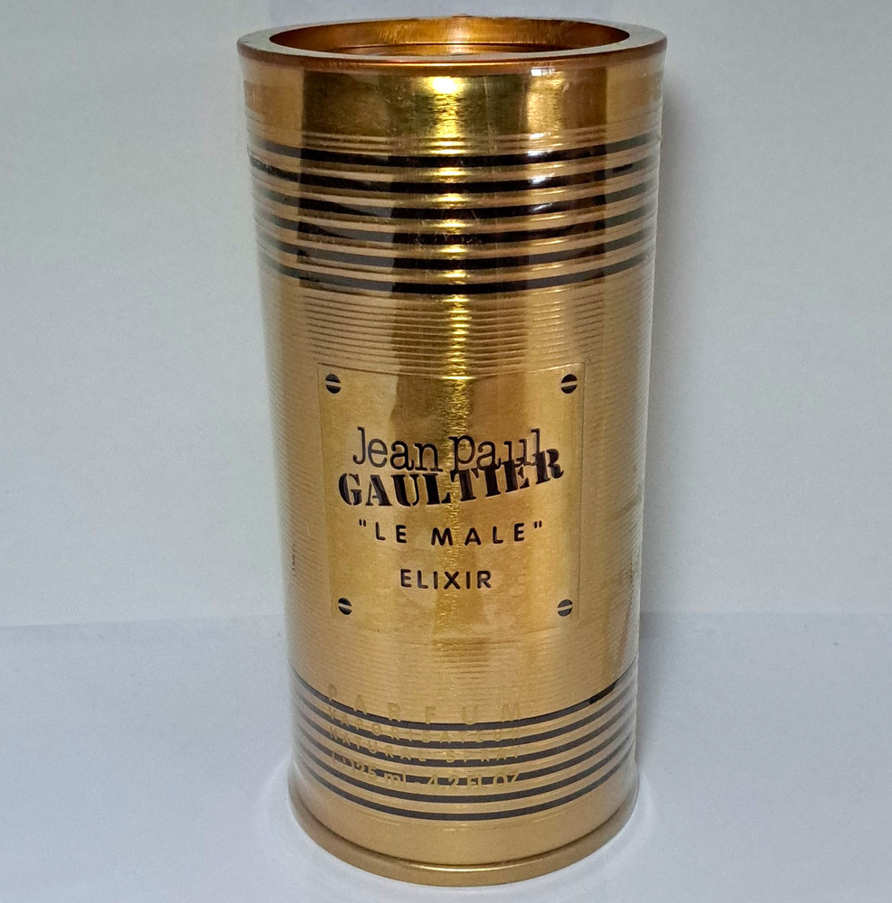 Jean Paul Gaultier Le Male Elixir Elixir 4.2 fl oz Men’s Fragrance Gold Can New