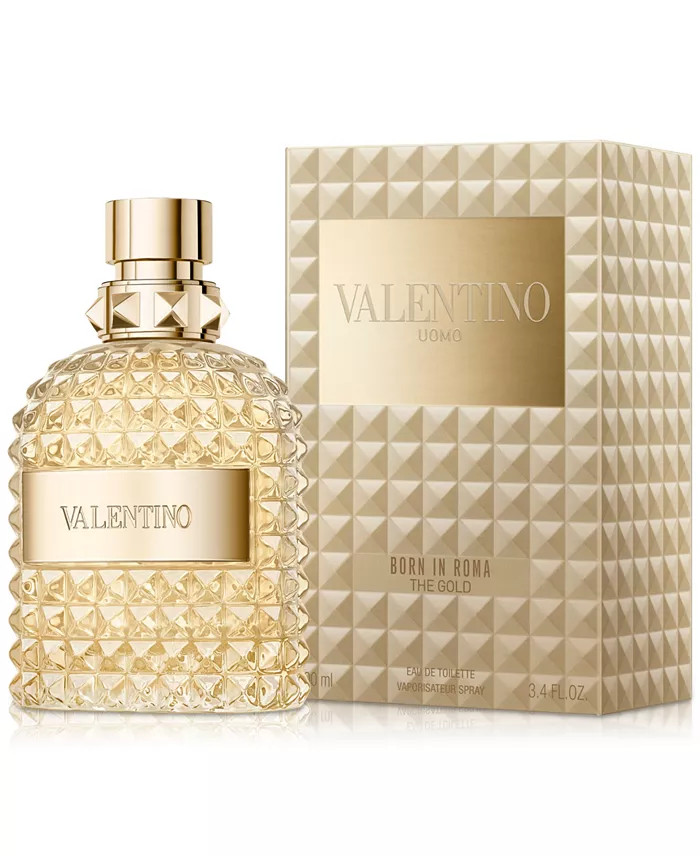 Valentino Uomo Born in Roma The Gold 3.4 oz EDT