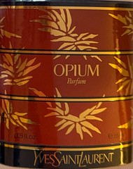 Vintage YSL Opium Pure Parfum 15ml 0.5oz 1970s SEALED Original Formula Inro