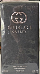 $137 MSRP- Gucci Guilty Pour Homme 3 oz EDT Spray for Men – (Authentic & Sealed)
