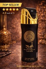 Lattafa Asad Perfumed Spray 200ml 6.67 fl oz Ozone Friendly No CFC