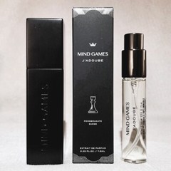 Mind Games Unisex J’Adoube Pomegranate Suede Extrait de Parfum Spray &Case .25oz
