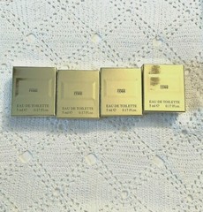 20 by Gianfranco Ferre For Women Lot of 4 Eau de Toilette Mini Bottle .17oz New