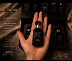 KAYALI Oudgasm 4pc Travel Size Eau De Parfum Spray Set 4x10ml 0.33 fl oz