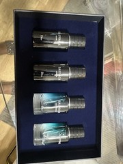 Dior Sauvage Men’s Fragrance Spray Gift Set 4 Mini Bottles 2 Black + 2 Blue