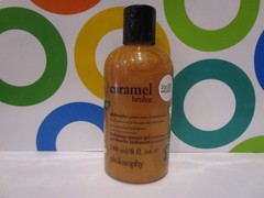 PHILOSOPHY ~ CARAMEL BRULEE HYDRATING SHOWER GEL ~ 8 OZ