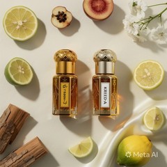 Premium Men’s Attar Set 2x11ml – Long Lasting Alcohol Free Oil Fragrance Combo