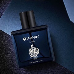 Mens Cologne Spray Fresh Woody Scent 50ml Elegant Fragrance Daily Wear Perfume