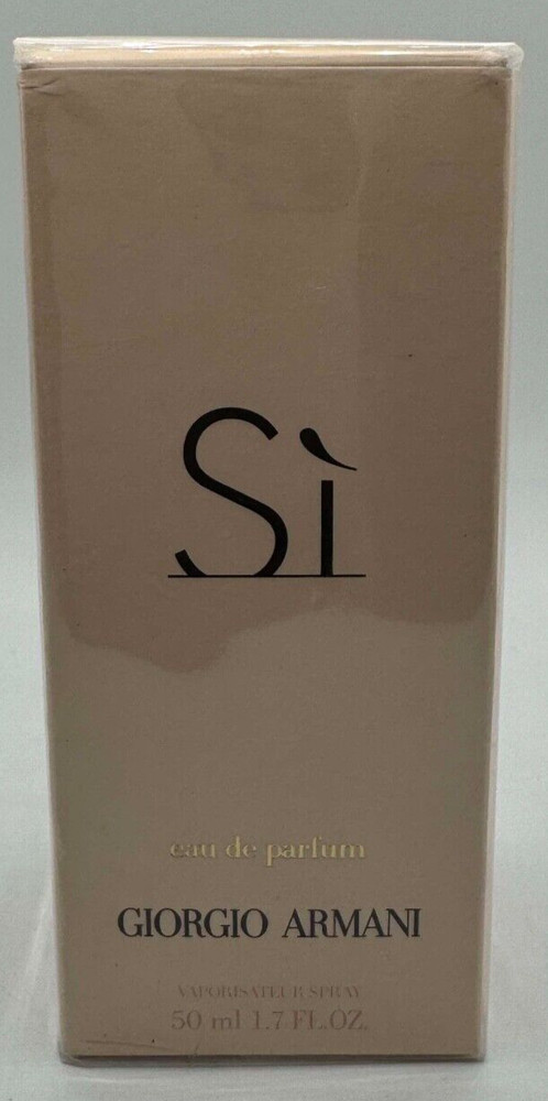 Si by Giorgio Armani Eau De Parfum ~ 1.7 FL OZ ~ SEALED ~ AUTHENTIC ~ FAST SHIP